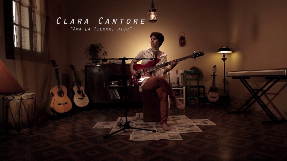 ‘Ama la tierra, hijo’, Clara Cantore